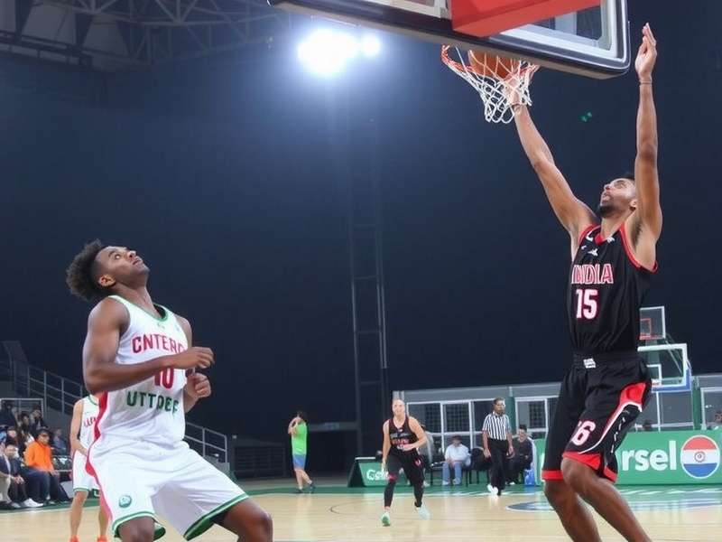 Indian Players Enjoying Slam Dunk Fever